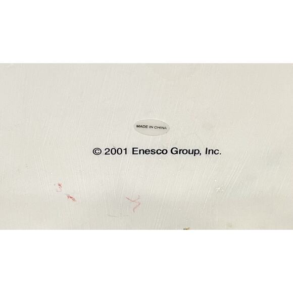 Enesco Moose Creek Crossing Letter Holder 2001 Paper Fishing Angler Napkin - Picture 7 of 8